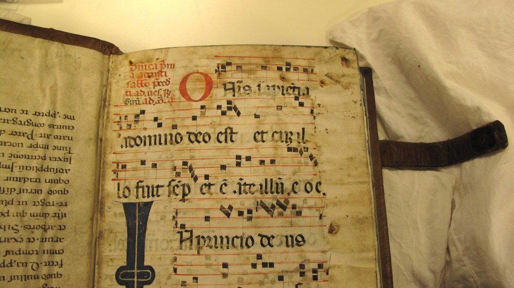 Auckland Libraries, Sir George Grey Special Collections, Med. MS S.1588 - endleaves (front of book)