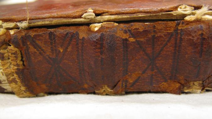 Auckland Libraries, Sir George Grey Special Collections, Med. MS S.287 – original wooden boards